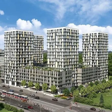 Residence Garden Tower - 8 Min Do Centra, Garaz Prague Exterior photo
